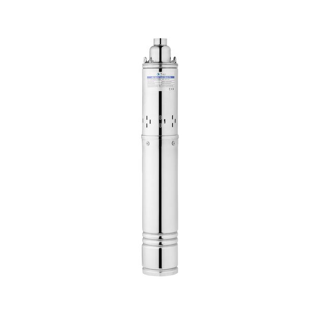 Насос глубинный шнековый Agua 4S QGD2,4-130-0,75 Hmax 130 м Qmax 40 л/мин P 750 Вт со встроенным конденсатором, фото  | SNABZHENIE.com.ua