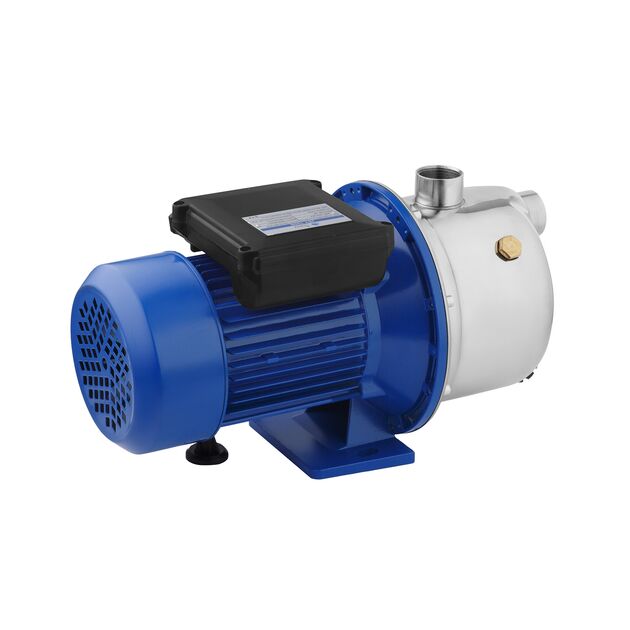 Насос поверхностный самовсасывающий Agua JET 100S Нmax 45 м Qmax 52 л/мин P 1100 Вт корпус нержавеющая сталь, фото  | SNABZHENIE.com.ua