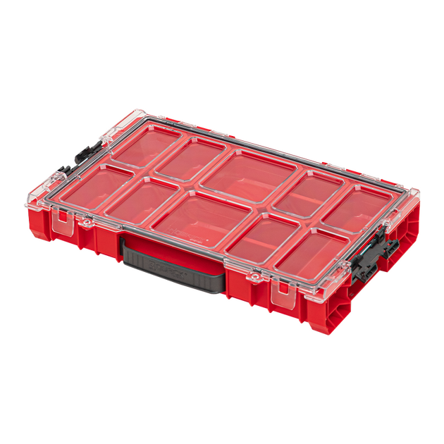 Ящик для инструментов QBRICK SYSTEM PRO ORGANIZER 100 Red UHD  Размер : 450 x 296 x 79, фото  | SNABZHENIE.com.ua
