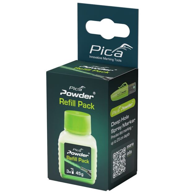 Заправка меловая Refill Pack для маркер-спреев аерозольных Pica Powder в блистере, фото  | SNABZHENIE.com.ua