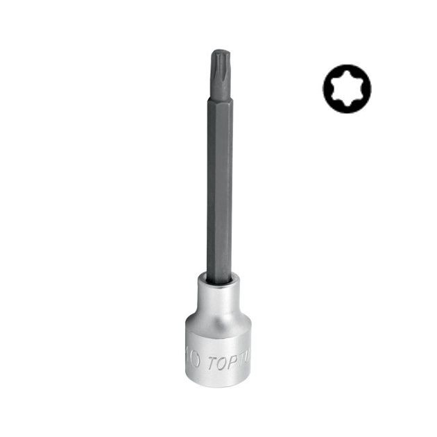 Головка TORX T60 L 140 мм 1/2 с отверстием TOPTUL (BCVA1660), фото  | SNABZHENIE.com.ua