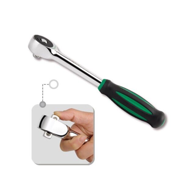 Трещотка 1/2" с переставным квадратом 60 зубцов TOPTUL, фото  | SNABZHENIE.com.ua