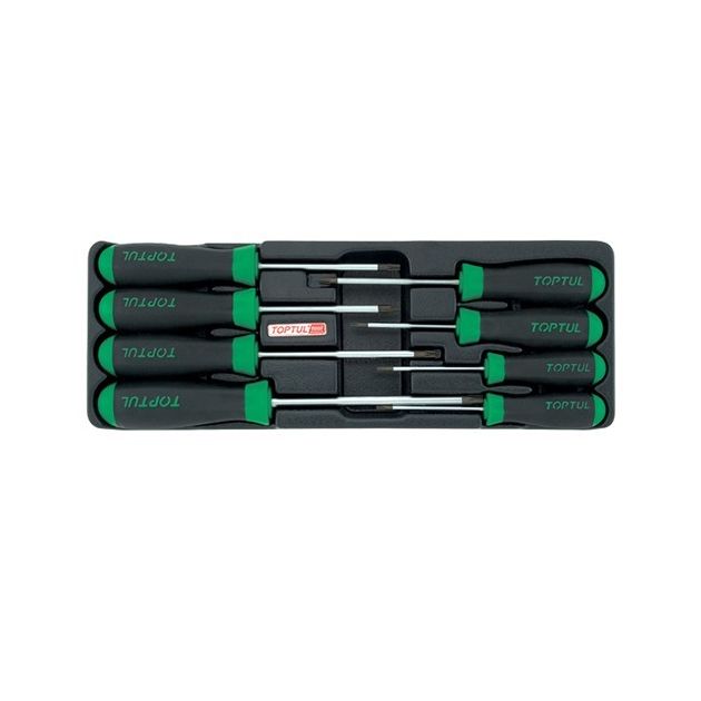 Набор отверток TORX T9-T40 8 шт. в ложементе TOPTUL (GAAT0807), фото  | SNABZHENIE.com.ua