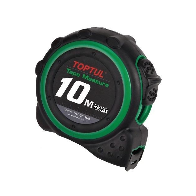 Рулетка 10 м TOPTUL IAAC3010, фото  | SNABZHENIE.com.ua