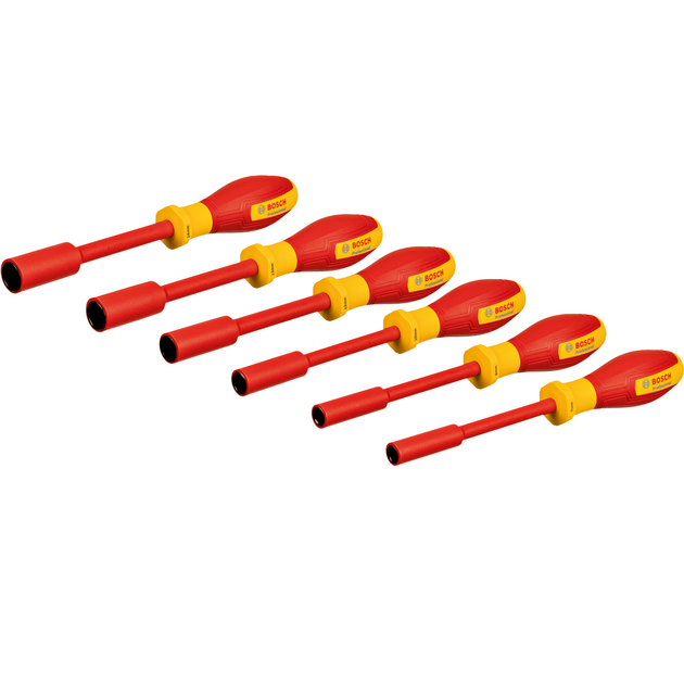 Ключі торцеві шестигранніBosch Professional, набір 6 шт, VDE, фото , зображення 2 | SNABZHENIE.com.ua