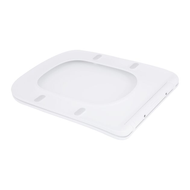 Qtap Сиденье для унитаза напольного (Stenava) 435×345×30 мм, White, с микролифтом, Slim Duroplast, Quick Release QT99SC8303W, фото , зображення 3 | SNABZHENIE.com.ua Qtap Сиденье для унитаза напольного (Stenava) 435×345×30 мм, White, с микролифтом, Slim Duroplast, Quick Release QT99SC8303W, фото , зображення 3 | SNABZHENIE.com.ua