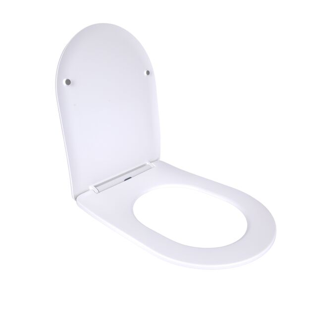 Qtap Сиденье для унитаза напольного (Vlasta) 560×363×30 мм, White, с микролифтом, Slim Duroplast, Quick Release QT28228300W3, фото , зображення 2 | SNABZHENIE.com.ua Qtap Сиденье для унитаза напольного (Vlasta) 560×363×30 мм, White, с микролифтом, Slim Duroplast, Quick Release QT28228300W3, фото , зображення 2 | SNABZHENIE.com.ua