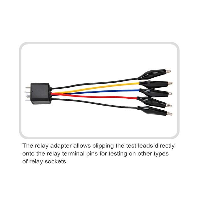 Тестер автомобильных реле 12V / 24V, 4-pin / 5-pin  TOPTUL EAAE0124, фото , изображение 3 | SNABZHENIE.com.ua Тестер автомобильных реле 12V / 24V, 4-pin / 5-pin  TOPTUL EAAE0124, фото , изображение 3 | SNABZHENIE.com.ua