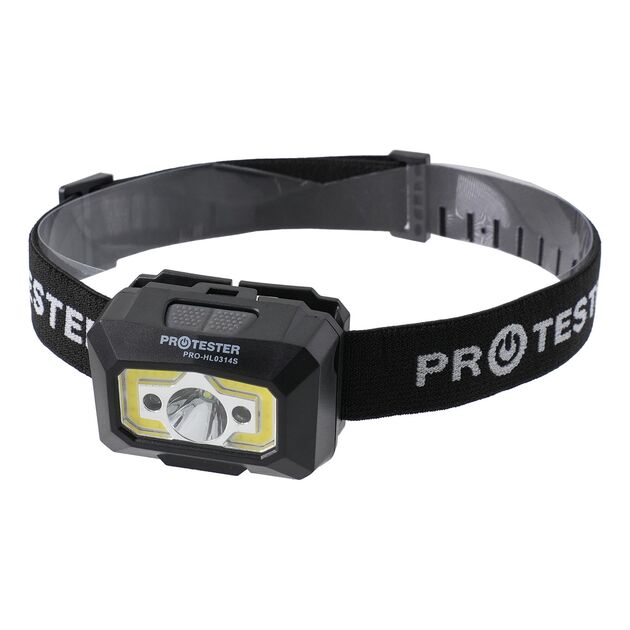 Фонарик налобный светодиодный (LED+COB) PROTESTER PRO-HL0314S, фото  | SNABZHENIE.com.ua