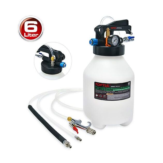 Устройство для замены масла в трансмиссии 6л, 2.8-12BAR TOPTUL JJEZ0106E, фото , зображення 2 | SNABZHENIE.com.ua