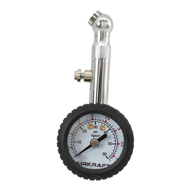Манометр шинный 0-60 psi (4 bar)  AIRKRAFT TPGD0060-S, фото  | SNABZHENIE.com.ua