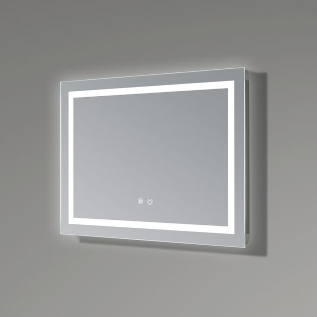 Зеркало Qtap Mideya (DC-F613) 700х500 с LED-подсветкой Touch, с антизапотеванием, диммером, рег. яркости QT2078NCF7050W, фото , зображення 8 | SNABZHENIE.com.ua Зеркало Qtap Mideya (DC-F613) 700х500 с LED-подсветкой Touch, с антизапотеванием, диммером, рег. яркости QT2078NCF7050W, фото , зображення 8 | SNABZHENIE.com.ua