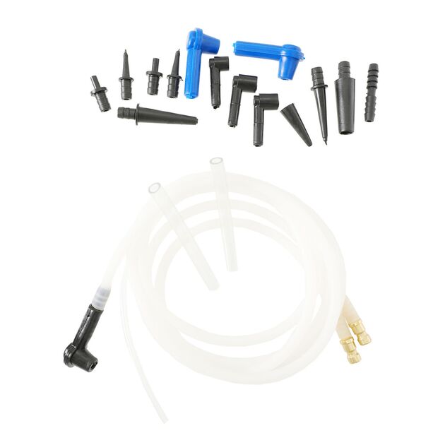 Пневматическая установка для замены тормозной жидкости и жидкости сцепления PBFC21V1 G.I.KRAFT, фото , зображення 2 | SNABZHENIE.com.ua