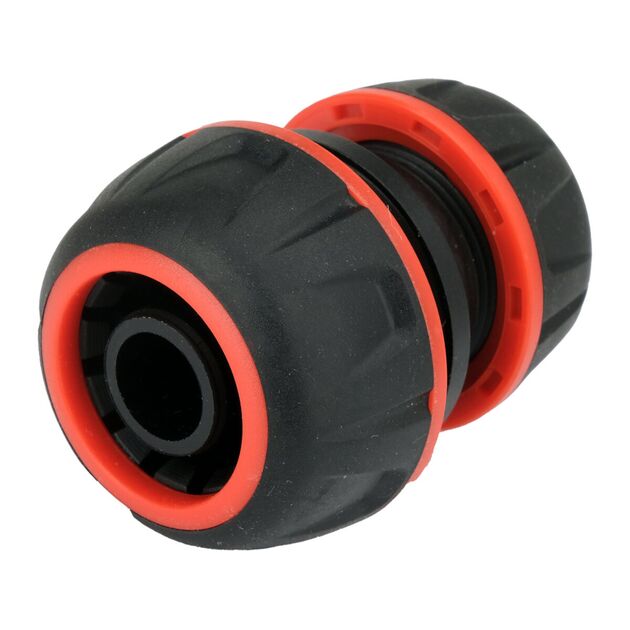 Муфта з'єднувальна YATO для водяних шлангів Ø= 1/2" - 3/4" з ABS, PP, TPR матеріалів [24/240], фото  | SNABZHENIE.com.ua