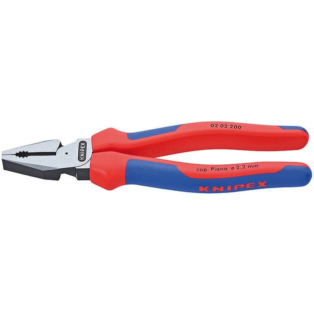 Плоскогубці комбіновані особливої міцності KNIPEX 02 02 200 SB, фото  | SNABZHENIE.com.ua