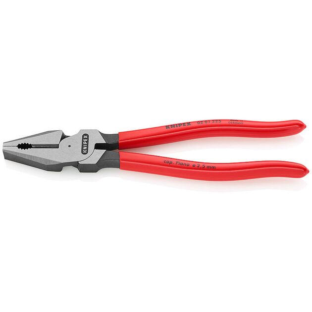 Комбинированные плоскогубцы Knipex 02 01 225 SB, особой мощности, фото  | SNABZHENIE.com.ua