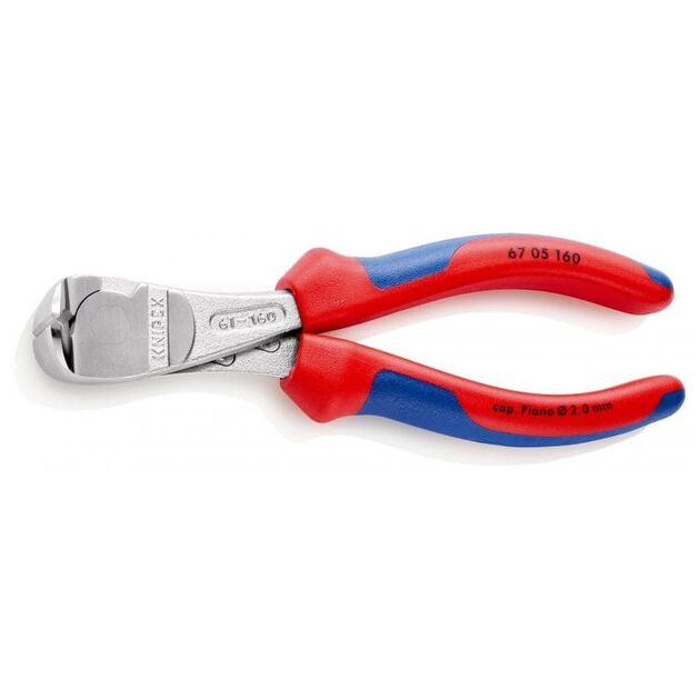 Кусачки торцеві для електроніки KNIPEX 67 05 160, фото  | SNABZHENIE.com.ua