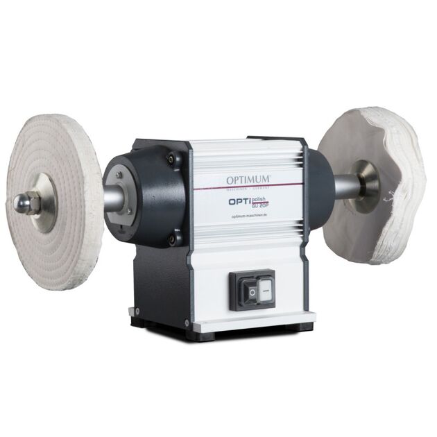 Полировочный станок по металлу Optimum OPTIpolish GU 20P (230V) STURMER Maschinen, фото  | SNABZHENIE.com.ua