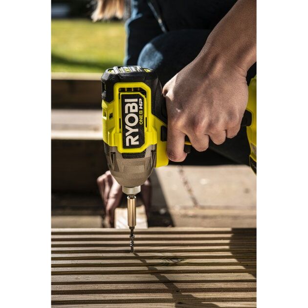 Гвинтоверт імпульсний RYOBI RID18X-0, 18В ONE+ НР, безщітковий, 300 Нм, 4 режими (без АКБ та ЗУ), фото , изображение 6 | SNABZHENIE.com.ua