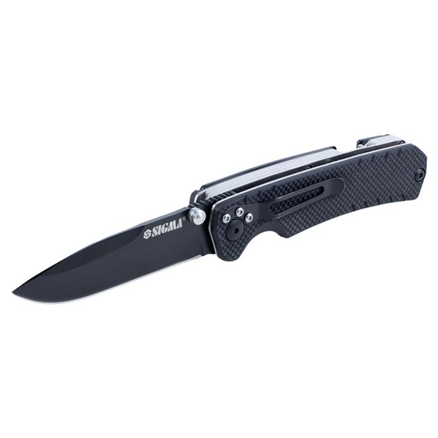 Нож раскладной 112мм (рукоятка композит G10) SIGMA (4375721), фото , зображення 5 | SNABZHENIE.com.ua Нож раскладной 112мм (рукоятка композит G10) SIGMA (4375721), фото , зображення 5 | SNABZHENIE.com.ua