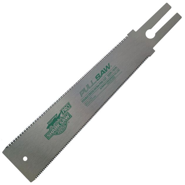 Сменное пильное полотно 185 мм TAKAGI (Япония) Shark Saw Pro Ryoba двухстороннее  25/19 TPI, фото  | SNABZHENIE.com.ua
