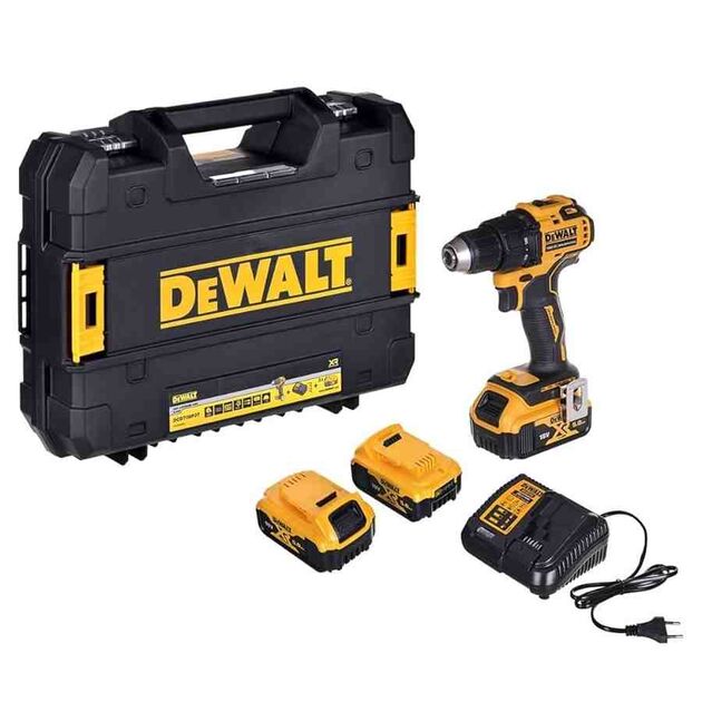 Дрель-шуруповёрт аккумуляторная бесщёточная DeWALT DCD708P3T, фото  | SNABZHENIE.com.ua