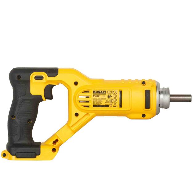 Вибратор глубинный аккумуляторный DeWALT DCE531N, фото , зображення 2 | SNABZHENIE.com.ua