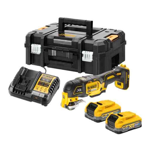 Многофункциональный инструмент аккумуляторный бесщёточный DeWALT DCS356S2T, фото  | SNABZHENIE.com.ua