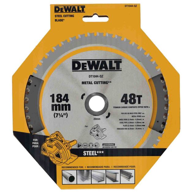 Диск пильный METAL CUTTING DeWALT DT1044, фото , зображення 5 | SNABZHENIE.com.ua