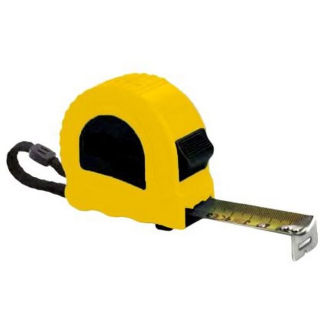 Рулетка MASTERTOOL 3 м х 13 мм фиксатор полотна кнопка STOP противоскользящий крючок 12 шт SHOWBOX 65-2103PC, фото  | SNABZHENIE.com.ua