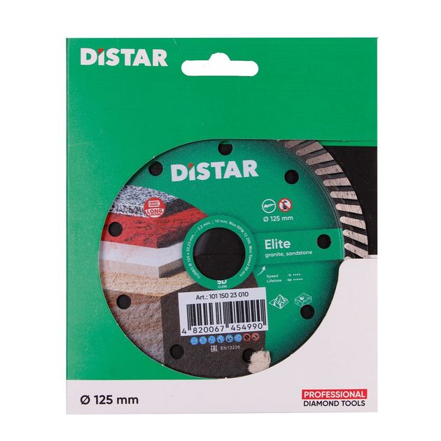 Алмазный отрезной круг DISTAR Turbo Elite 125 x 2,2 x 22,23, фото , изображение 5 | SNABZHENIE.com.ua Алмазный отрезной круг DISTAR Turbo Elite 125 x 2,2 x 22,23, фото , изображение 5 | SNABZHENIE.com.ua