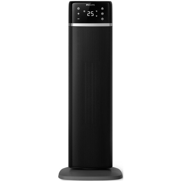 Тепловентилятор Philips 5000 Series, 20м2, 2000Вт, електр. упр-ння, 58 х 19.6 х 21.2см, керамічний, дисплей,Wi-Fi, чорний, фото  | SNABZHENIE.com.ua