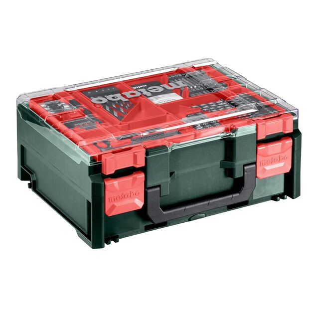 Шурупокрут-дриль акумуляторний Metabo BS 18 Set 18В 2х2А·год 24·48Нм 0-450·0-1600об·хв 1.3кг, фото , изображение 5 | SNABZHENIE.com.ua Шурупокрут-дриль акумуляторний Metabo BS 18 Set 18В 2х2А·год 24·48Нм 0-450·0-1600об·хв 1.3кг, фото , изображение 5 | SNABZHENIE.com.ua