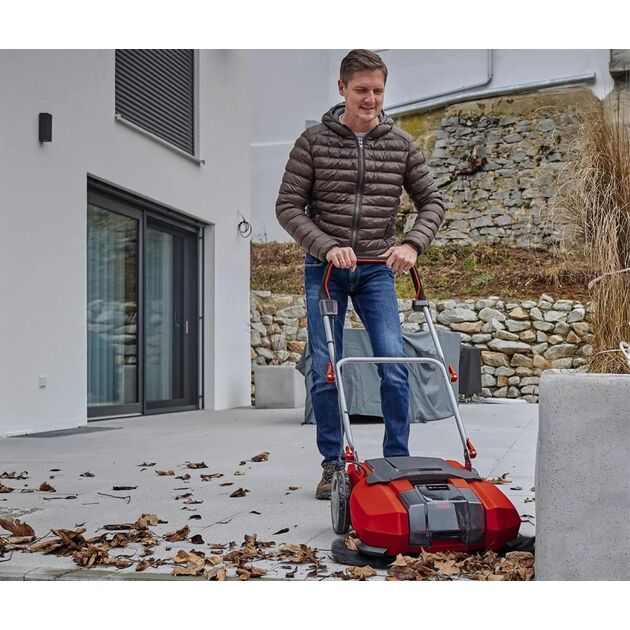 Підмітальна машина акумуляторна Einhell TE-SW 18/610 Li - Solo PXC 18В ширина 610мм бак 20 л 1800 м2/год 10.3кг без АКБ та ЗП, фото , зображення 6 | SNABZHENIE.com.ua Підмітальна машина акумуляторна Einhell TE-SW 18/610 Li - Solo PXC 18В ширина 610мм бак 20 л 1800 м2/год 10.3кг без АКБ та ЗП, фото , зображення 6 | SNABZHENIE.com.ua