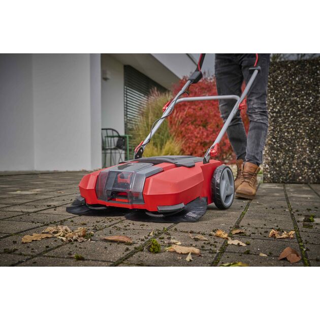 Підмітальна машина акумуляторна Einhell TE-SW 18/610 Li - Solo PXC 18В ширина 610мм бак 20 л 1800 м2/год 10.3кг без АКБ та ЗП, фото , зображення 4 | SNABZHENIE.com.ua Підмітальна машина акумуляторна Einhell TE-SW 18/610 Li - Solo PXC 18В ширина 610мм бак 20 л 1800 м2/год 10.3кг без АКБ та ЗП, фото , зображення 4 | SNABZHENIE.com.ua