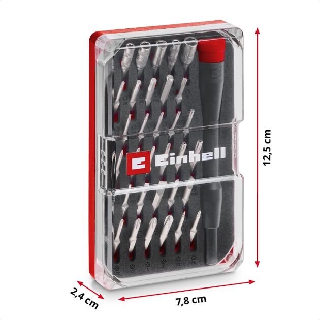 Біти Einhell, набір 33шт,HEX, PH, RIBE, SL, Spline, Torx, 28мм, кейс, фото , изображение 4 | SNABZHENIE.com.ua Біти Einhell, набір 33шт,HEX, PH, RIBE, SL, Spline, Torx, 28мм, кейс, фото , изображение 4 | SNABZHENIE.com.ua