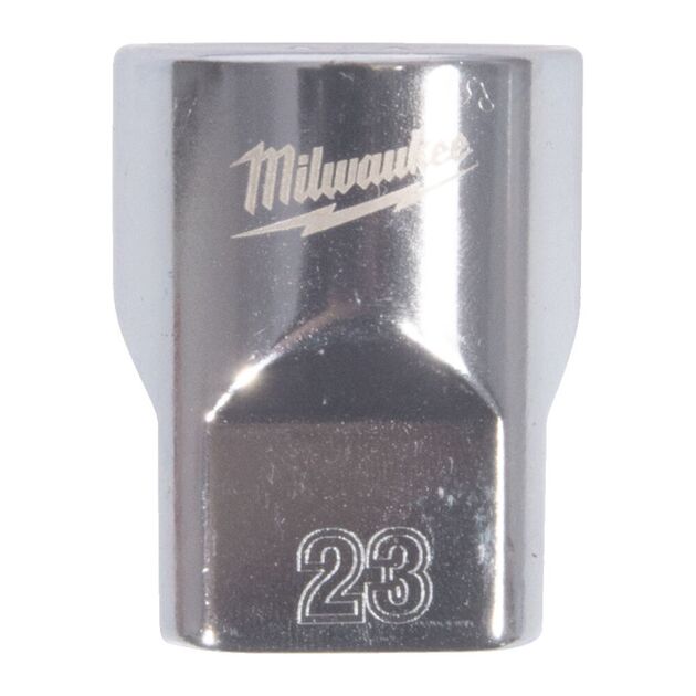 Головка торцевая хромированная ½” MILWAUKEE, (звезда 12 гранн.), 23мм, фото  | SNABZHENIE.com.ua