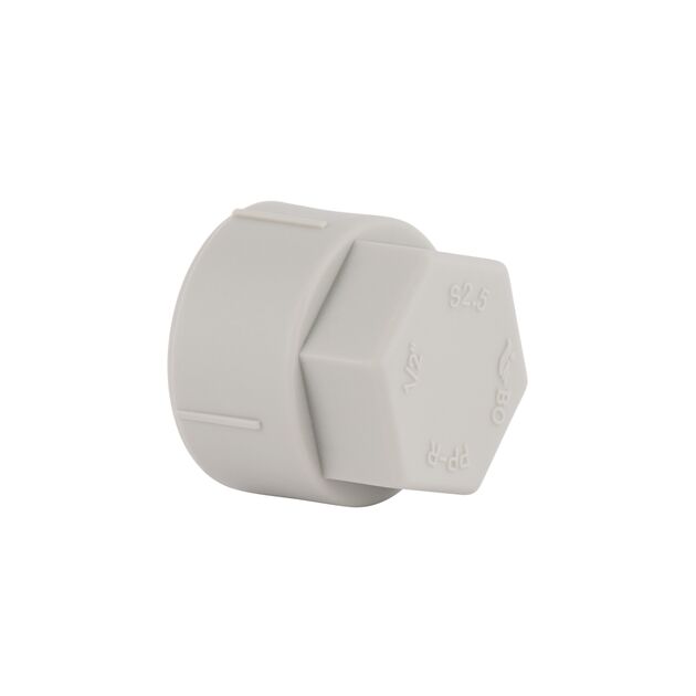 Заглушка PPR Blue Ocean с резьбой 20х1/2" ВР, фото , изображение 3 | SNABZHENIE.com.ua Заглушка PPR Blue Ocean с резьбой 20х1/2" ВР, фото , изображение 3 | SNABZHENIE.com.ua