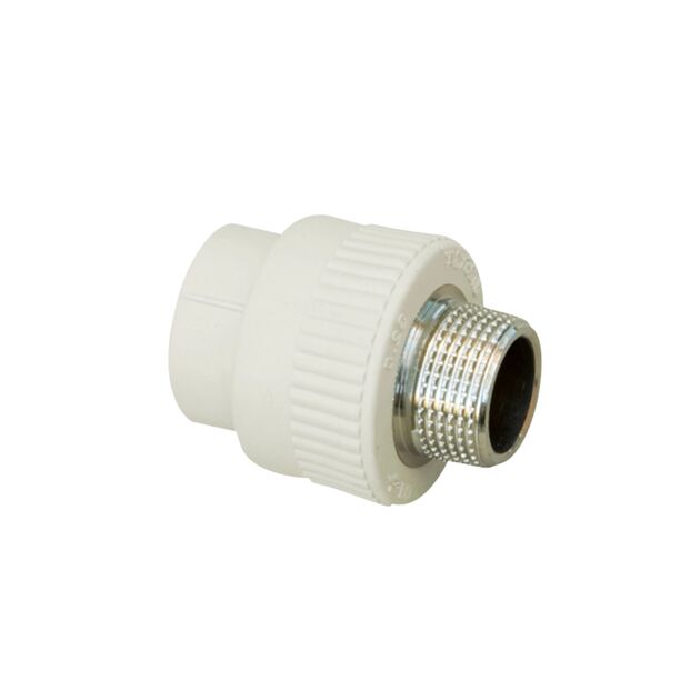 Муфта PPR Blue Ocean 75х2" 1/2 НР, фото  | SNABZHENIE.com.ua