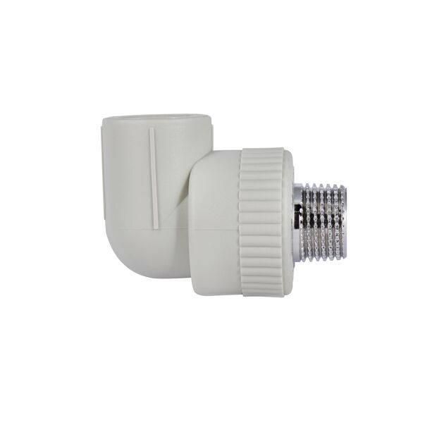 Уголок PPR Blue Ocean 20х1/2", 90° НР, фото , изображение 3 | SNABZHENIE.com.ua Уголок PPR Blue Ocean 20х1/2", 90° НР, фото , изображение 3 | SNABZHENIE.com.ua