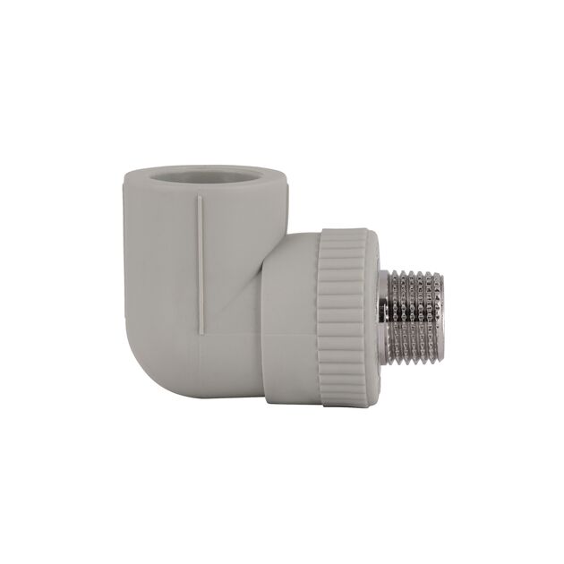 Уголок PPR Blue Ocean 25х1/2", 90° НР, фото , изображение 5 | SNABZHENIE.com.ua Уголок PPR Blue Ocean 25х1/2", 90° НР, фото , изображение 5 | SNABZHENIE.com.ua