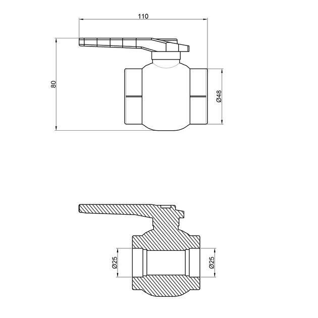 Кран шаровой PPR Thermo Alliance 25, фото , зображення 2 | SNABZHENIE.com.ua Кран шаровой PPR Thermo Alliance 25, фото , зображення 2 | SNABZHENIE.com.ua