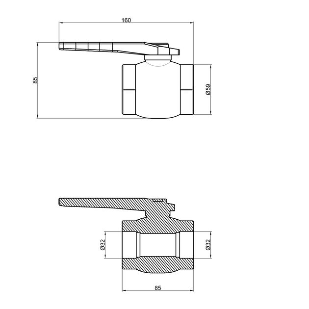 Кран шаровой PPR Thermo Alliance 32, фото , изображение 2 | SNABZHENIE.com.ua Кран шаровой PPR Thermo Alliance 32, фото , изображение 2 | SNABZHENIE.com.ua
