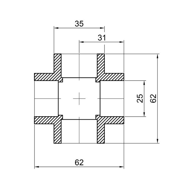 Крестовина PPR Thermo Alliance 25, фото , изображение 2 | SNABZHENIE.com.ua Крестовина PPR Thermo Alliance 25, фото , изображение 2 | SNABZHENIE.com.ua
