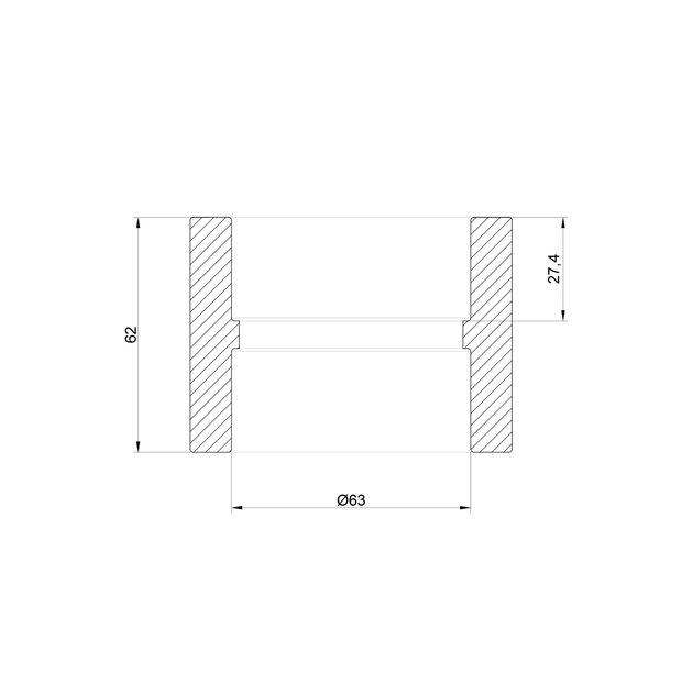 Муфта PPR Thermo Alliance 63, фото , изображение 2 | SNABZHENIE.com.ua Муфта PPR Thermo Alliance 63, фото , изображение 2 | SNABZHENIE.com.ua