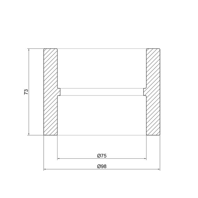Муфта PPR Thermo Alliance 75, фото , зображення 2 | SNABZHENIE.com.ua Муфта PPR Thermo Alliance 75, фото , зображення 2 | SNABZHENIE.com.ua