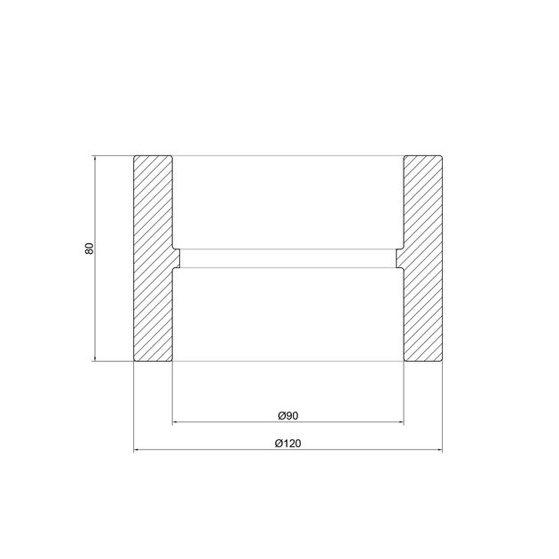 Муфта PPR Thermo Alliance 90, фото , зображення 2 | SNABZHENIE.com.ua Муфта PPR Thermo Alliance 90, фото , зображення 2 | SNABZHENIE.com.ua