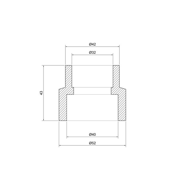 Муфта PPR Thermo Alliance 40х32, фото , изображение 2 | SNABZHENIE.com.ua Муфта PPR Thermo Alliance 40х32, фото , изображение 2 | SNABZHENIE.com.ua
