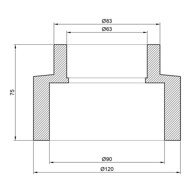 Муфта PPR Thermo Alliance 90х63, фото , зображення 2 | SNABZHENIE.com.ua Муфта PPR Thermo Alliance 90х63, фото , зображення 2 | SNABZHENIE.com.ua