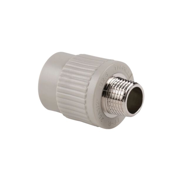 Муфта PPR Thermo Alliance 25х1/2" НР, фото  | SNABZHENIE.com.ua